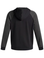 Pánská mikina Rival Fleece Colorblock Hoodie black model 21812664 001 pánská - Under Armour Pánská mikina Rival Fleece Colorblock Hoodie black model 21812664 001 pánská - Under Armour
