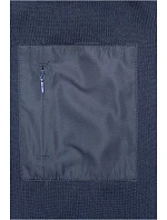 JN Pánská pletená fleecová bunda 02.0 navy/navy model 22487265 - Daiber JN Pánská pletená fleecová bunda 02.0 navy/navy model 22487265 - Daiber