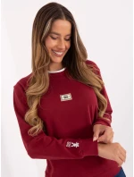 Bluza RV BL model 21319837 bordowy - FPrice Bluza RV BL model 21319837 bordowy - FPrice