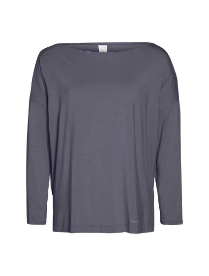 Dámské triko na spaní QS6264E-CDQ šedá - Calvin Klein