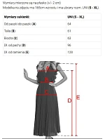 Midi šaty se zlatými knoflíky model 22260589 béžové - numoco