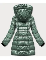 METALICZNA KURTKA DWUSTRONNA DAMSKA ZIELONA model 21245530 - S'WEST