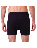 Volné pánské bavlněné boxerky COTTON BOXER - BELLINDA - černá Volné pánské bavlněné boxerky COTTON BOXER - BELLINDA - černá