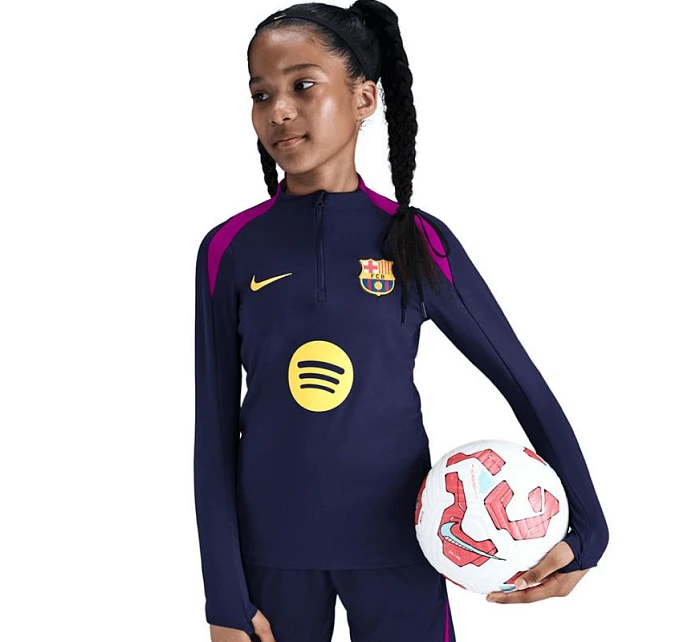 Nike FC Barcelona DF Strike Drill Top Jr Mikina HJ7844-597