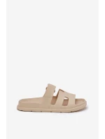 Pěnové Dámské Sandály Béžové model 21698486 - EVENTO Pěnové Dámské Sandály Béžové model 21698486 - EVENTO