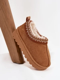 Dětské sněhule s výšivkou Camel model 21711227 - Boto