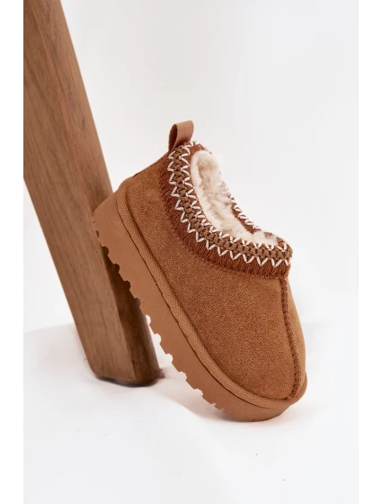 Dětské sněhule s výšivkou Camel model 21711227 - Boto