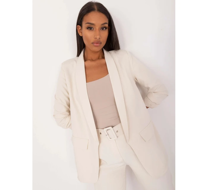 Dámské sako TW ZT BI 24155a.01X Světle béžová - FPrice