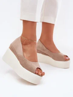 Bota na klínech  model 215010 Step in style