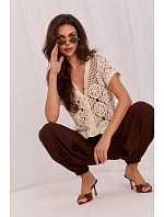 Dámské kalhoty model 229382 Rue Paris Dámské kalhoty model 229382 Rue Paris