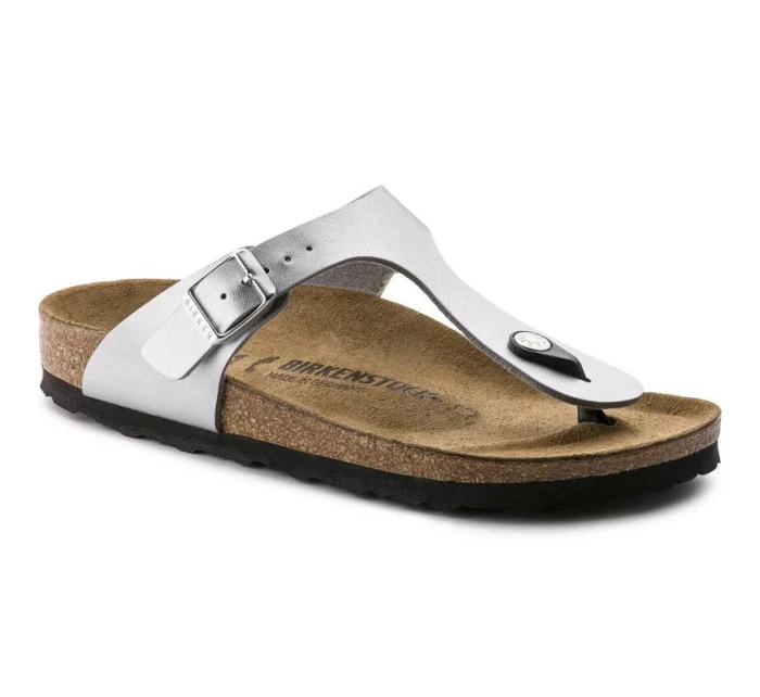 Dámské stříbrné žabky Gizeh model 20701296 - Birkenstock