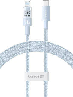 Kabel Baseus Gem USB C-IP 20W 1m (modrý)