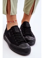 Nízké šněrovací tenisky Big Star LL274967 Černé Nízké šněrovací tenisky Big Star LL274967 Černé