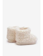 Dětské Sněhule S Kožíškem  Světle Béžové model 21678970 - Boto