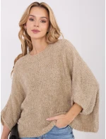 Sweter CH SW model 21782465 beżowy - FPrice Sweter CH SW model 21782465 beżowy - FPrice