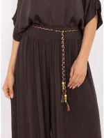 Spodnie TW SP BI model 21191031 ciemny brązowy - FPrice