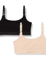 BOSS Dámská sportovní podprsenka Easy 2Pack 50480164-270 - HUGO