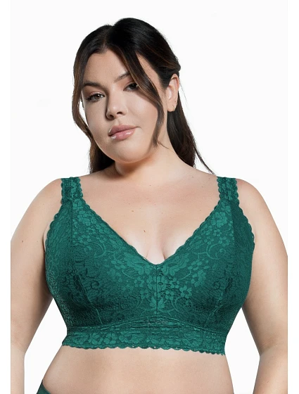 Dámská podprsenka 38 DD Zelená model 22066059 - Parfait Dámská podprsenka 38 DD Zelená model 22066059 - Parfait