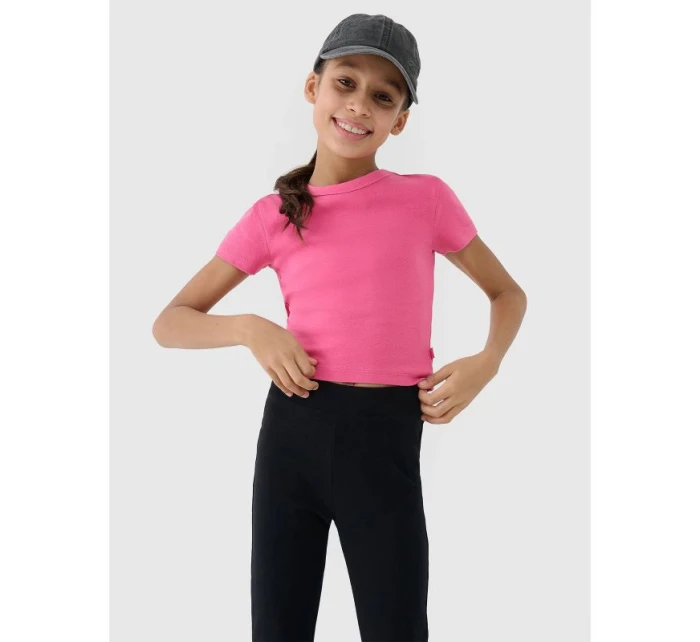 Dívčí základní tričko 4F 4FJWSS25TTSHF1852-54S Dívčí základní tričko 4F 4FJWSS25TTSHF1852-54S