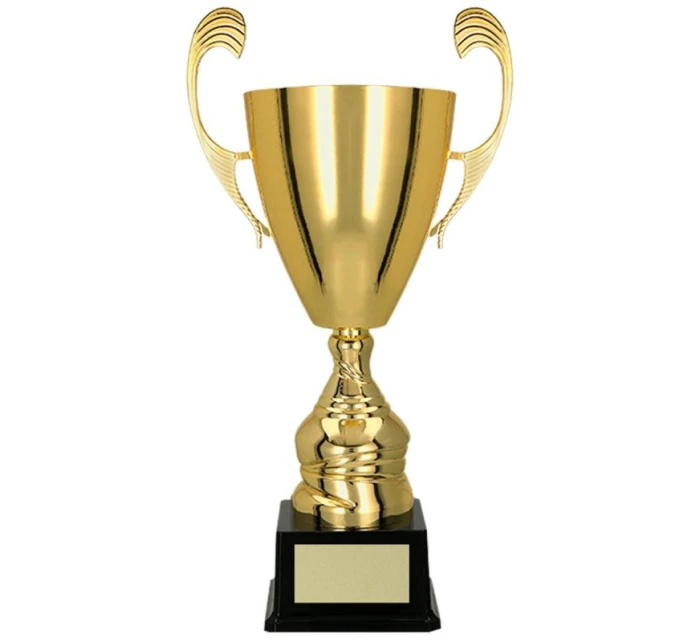 Zlatý kovový pohár model 21828149