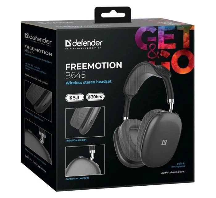 BLUETOOTH DO  ČERNÁ model 21862549 - DEFENDER