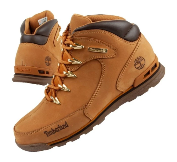 Pánské kotníkové boty Euro Rock M TB06164R231 Světle hněda Camel - Timberland Pánské kotníkové boty Euro Rock M TB06164R231 Světle hněda Camel - Timberland