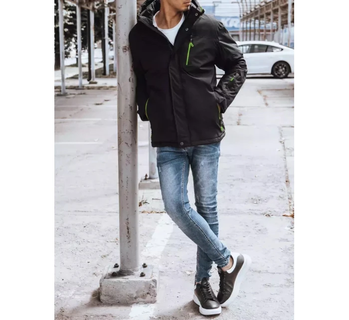 Pánská zimní bunda černá FashionStreet TX4240