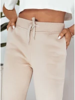 Dámské krémové tepláky VELARA FashionStreet UY2018 Dámské krémové tepláky VELARA FashionStreet UY2018