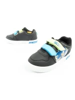 Leomil Sonic dětské sportovní boty lehké tenisky na suchý zip černé