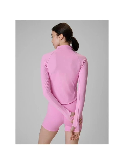 Dámská tréninková mikina slim s model 22318355 - 4F Dámská tréninková mikina slim s model 22318355 - 4F