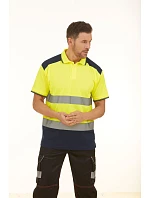 220 HiVis Piqué Polo hi vis model 22501613 - Yoko