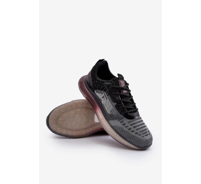 Mužská sportovní obuv HI-POLY SYSTEM Big Star NN174476 Černá