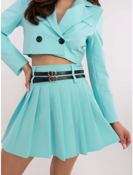 Spódnica DHJ SD model 20831778 mietowy - FPrice