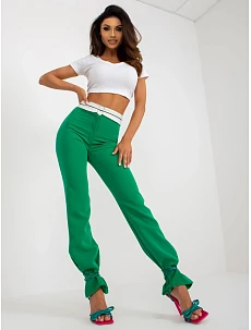 Kalhoty DHJ SP 6971.37P zelená