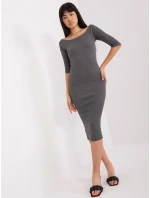 Dámské šaty EM SK HS 21 šedá model 21314341 - FPrice Dámské šaty EM SK HS 21 šedá model 21314341 - FPrice