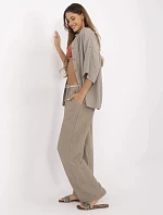 Kalhoty MI SP 6560.73P tmavě lila