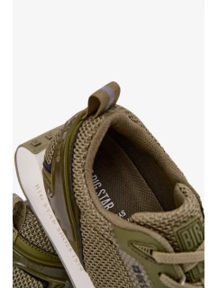 Pánské tenisky na platformě Big Star HI-POLY SYSTEM – khaki