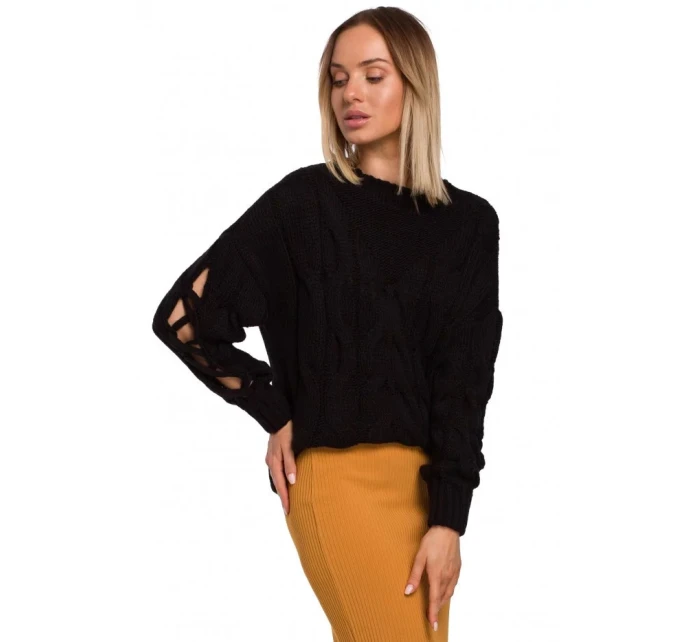 Dámský svetr M539  fuchsiový - Moe