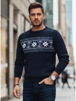 Pánský tmavě modrý svetr Dstreet WX2277