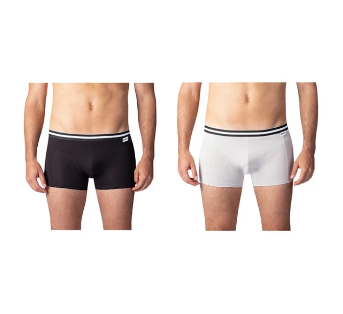Dvojbalení bavlněných boxerek COTTON STRETCH BOXER 2x - BELLINDA - černá
