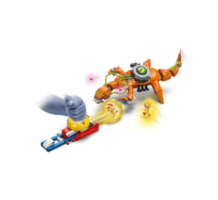 LEGO SONIC 77003 Super Shadow vs Biolizard