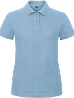 B&C ID.001 /women Dámské piqué polo 01.ID10 light blue