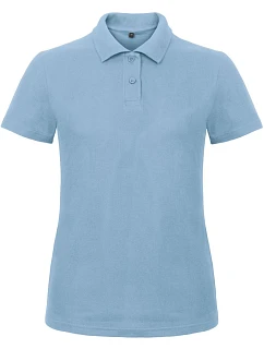 B&C ID.001 /women Dámské piqué polo model 22436000 light blue