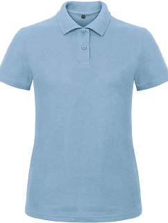 B&C ID.001 /women Dámské piqué polo 01.ID10 light blue