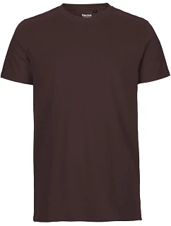 Neutral O 61001 Pánské tričko z bio bavlny 77.6101 brown