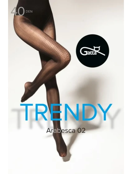 Gatta Arabesca 02 40 DEN barva:nero Gatta Arabesca 02 40 DEN barva:nero