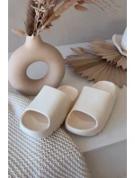 Dámské pantofle na platformě Ecru model 21908338 - Boto Dámské pantofle na platformě Ecru model 21908338 - Boto