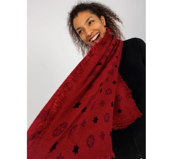 Dámský šátek AT CH 23505 1.55 tmavě červený Dámský šátek AT CH 23505 1.55 tmavě červený