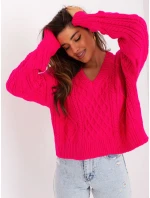 Sweter BA SW model 21717610 beżowy - FPrice Sweter BA SW model 21717610 beżowy - FPrice