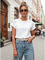 Dámské boho tričko ecru Dstreet model 21972872 - FashionStreet Dámské boho tričko ecru Dstreet model 21972872 - FashionStreet